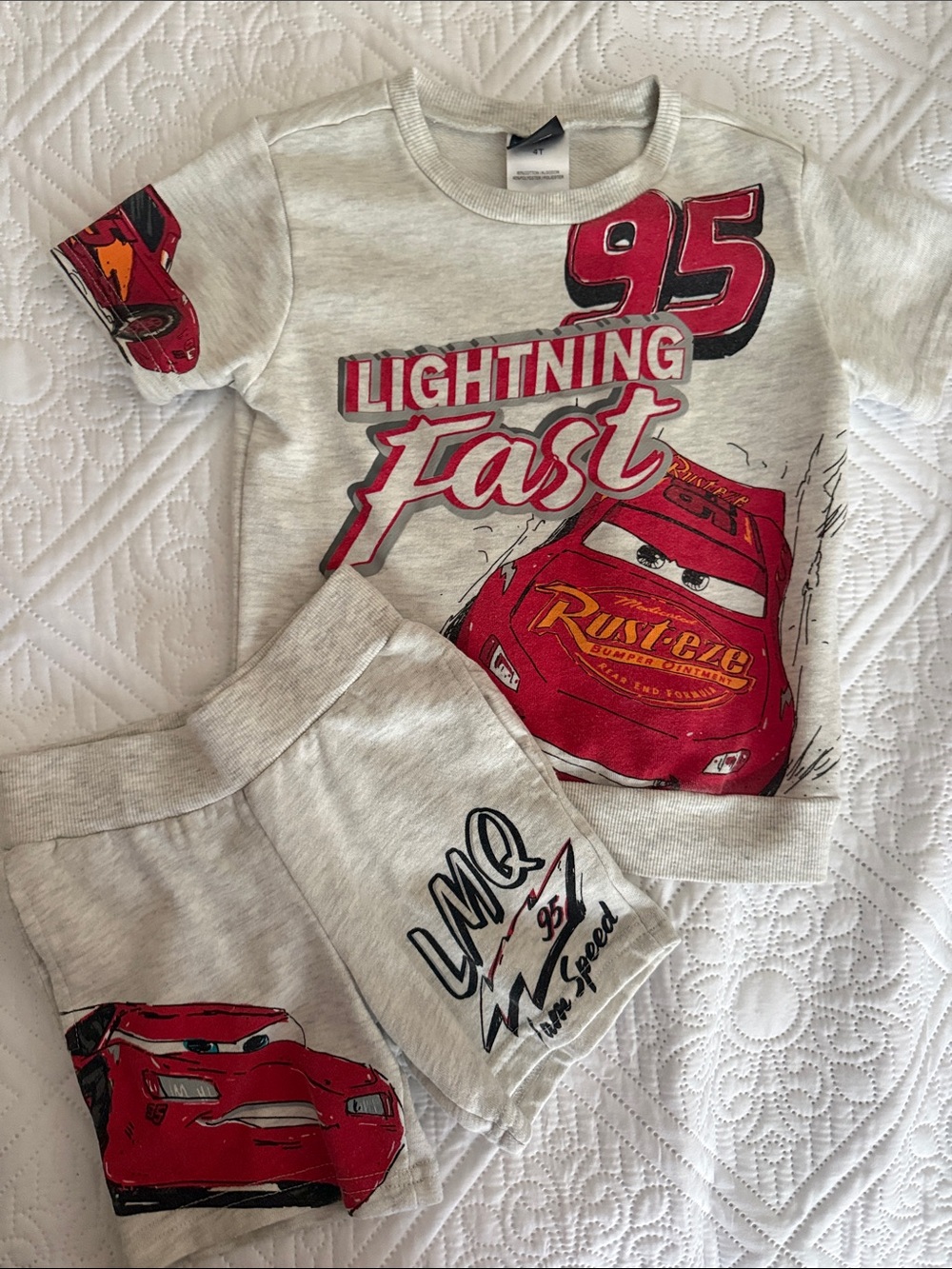 Disney Lightning McQueen Set - Red & Gray